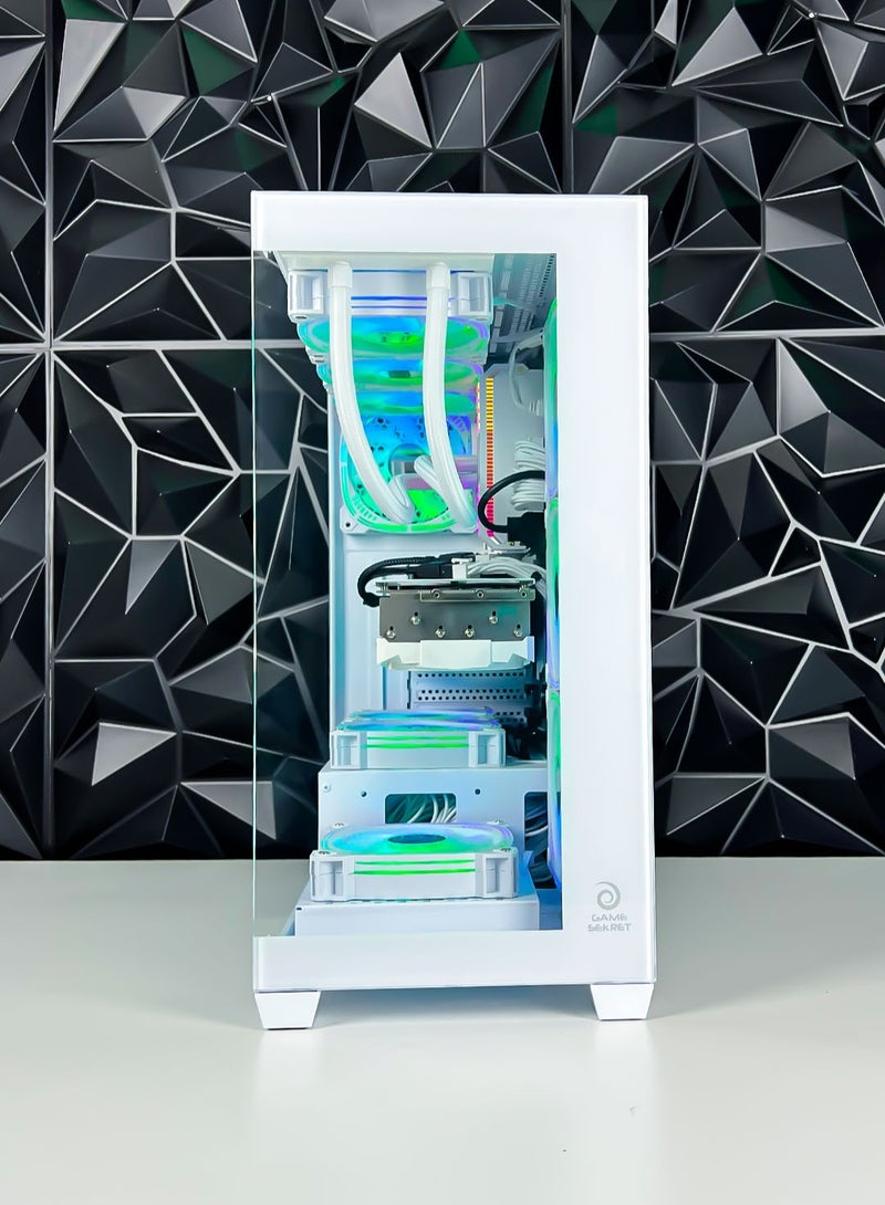 Game Sekret Blitz Gaming PC - Intel Core i7-14700K | GeForce RTX 5070 12GB GPU | 32GB DDR5 RAM-1TB NVMe SSD | 360mm Liquid Cooler-B760 MB-750W Gold PSU | WiFi-Bluetooth-Windows 11 Pro | Game Sekret Desktop Computer | 1 Year Warranty - Image 3